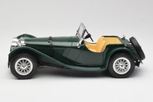 Jaguar SS 100 Roadster Grün Bburago 1:18 3006 Druckguss — Bild 4 von 8