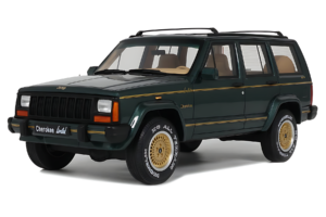 Jeep Cherokee XJ Limited Dark Hunter Green Otto 1:18 OT1340 Resin — Bild 2 von 2