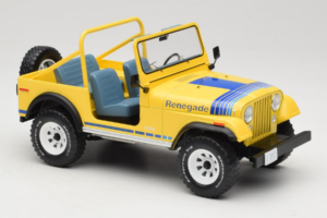 Jeep CJ-7 Renegade Gelb MCG 1:18 MCG18552 Druckguss — Bild 4 von 6