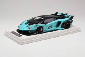 Lamborghini Aventador Liberty Walk LB-Silhouette WORKS GT Evo Mintgrün IVY 1:18 REMC001 Resin — Bild 2 von 7