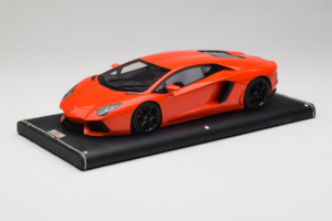 Lamborghini Aventador Orange MR Collection 1:18 LAMB064 Resin — Bild 2 von 6