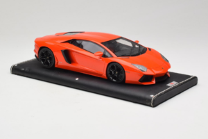 Lamborghini Aventador Orange MR Collection 1:18 LAMB064 Resin — Bild 4 von 6