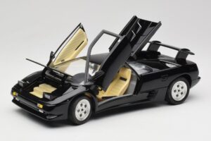 Lamborghini Diablo Schwarz Mira 1:18 6107 Druckguss — Bild 2 von 8