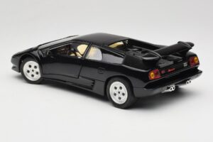 Lamborghini Diablo Schwarz Mira 1:18 6107 Druckguss — Bild 7 von 8