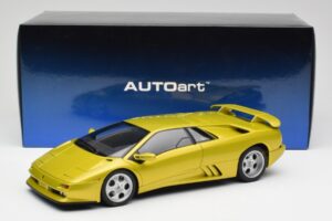 Lamborghini Diablo SE30 Anniversary Edition Gelb Spyder AUTOart 1:18 79157 Druckguss — Bild 8 von 8