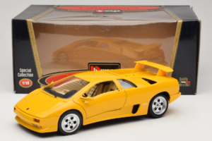 Lamborghini Diablo Gelb Bburago 1:18 3041 Druckguss — Bild 8 von 8