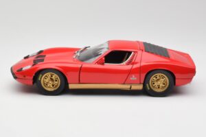 Lamborghini Miura Rot Anson 1:18 30302 Druckguss — Bild 4 von 8