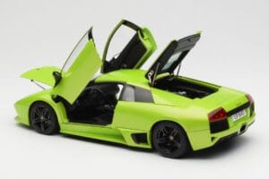 Lamborghini Murcielago LP640 Ithaca Grün Metallic AUTOart 1:18 74624 Druckguss — Bild 5 von 8