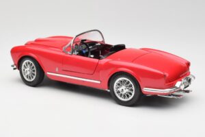 Lancia Aurelia B24 Spider Rot Bburago 1:18 3010 Druckguss — Bild 7 von 8