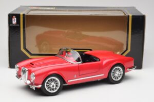 Lancia Aurelia B24 Spider Rot Bburago 1:18 3010 Druckguss — Bild 8 von 8