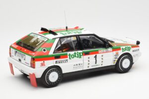 Lancia Delta HF 4WD #1 D. Cerrato Totip Rally Targa Florio 1987 Kyosho 1:18 08960C Druckguss — Bild 3 von 8