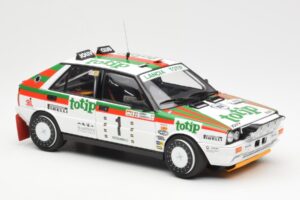 Lancia Delta HF 4WD #1 D. Cerrato Totip Rally Targa Florio 1987 Kyosho 1:18 08960C Druckguss — Bild 6 von 8