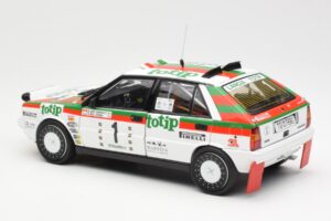 Lancia Delta HF 4WD #1 D. Cerrato Totip Rally Targa Florio 1987 Kyosho 1:18 08960C Druckguss — Bild 7 von 8