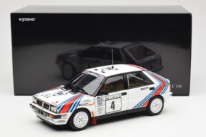 Lancia Delta HF 4WD #4 M. Alen / I. Kivimaki Martini Rally 1000 Lakes 1987 Kyosho 1:18 08960B Druckguss — Bild 8 von 8
