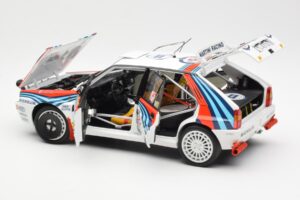 Lancia Delta HF Integrale Evo Martini #4 D. Auriol / B. Occelli Winner Rally Monte Carlo 1992 Kyosho 1:18 08348A Druckguss — Bild 5 von 8