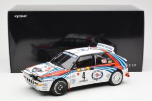 Lancia Delta HF Integrale Evo Martini #4 D. Auriol / B. Occelli Winner Rally Monte Carlo 1992 Kyosho 1:18 08348A Druckguss — Bild 8 von 8