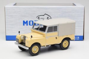 Land Rover 88 Series 1 Hard Top Hellbeige MCG 1:18 MCG18368 Druckguss — Bild 6 von 6
