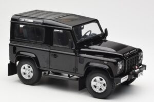 Land Rover Defender 90 Santorini Schwarz Metallic Kyosho 1:18 08901BK Druckguss — Bild 6 von 8