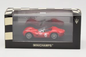 Maserati Tipo 61 #6 R. Penske SCCA National Race Meadowdale 1961 Minichamps 1:43 400611206 Druckguss — Bild 4 von 4