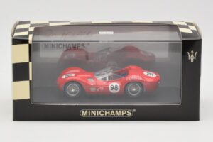 Maserati Tipo 61 #98 C. Shelby Times Mirror Grand Prix Riverside 1960 Minichamps 1:43 400601298 Druckguss — Bild 4 von 4