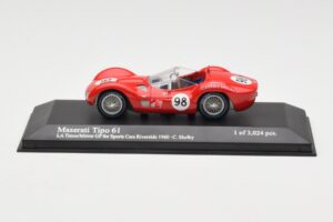 Maserati Tipo 61 #98 C. Shelby Times Mirror Grand Prix Riverside 1960 Minichamps 1:43 400601298 Druckguss