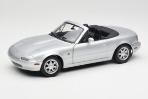 Mazda MX-5 Miata NA Highlight Silber Gate 1:18 1015 Druckguss