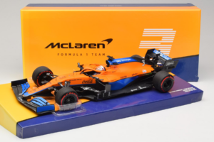 McLaren MCL35M Mercedes #3 D. Ricciardo McLaren F1 Team Bahrain Grand Prix 2021 Minichamps 1:18 533211803 Resin — Bild 7 von 7