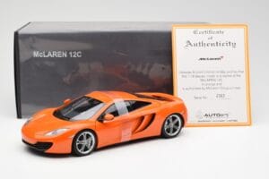 McLaren MP4-12C Orange AUTOart 1:18 76006 Druckguss — Bild 8 von 8