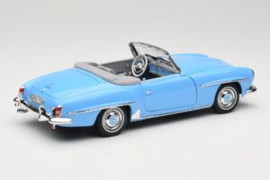 Mercedes 190 SL W121 Hellblau Norev 1:18 183400 Druckguss — Bild 3 von 8