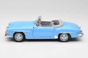 Mercedes 190 SL W121 Hellblau Norev 1:18 183400 Druckguss — Bild 4 von 8