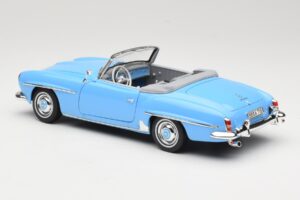 Mercedes 190 SL W121 Hellblau Norev 1:18 183400 Druckguss — Bild 7 von 8