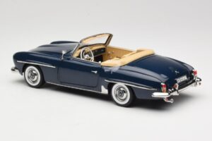 Mercedes 190 SL W121 Middle Blue Norev 1:18 183403 Druckguss — Bild 7 von 8