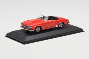 Mercedes 190 SL W121 Rot Minichamps 1:43 940033131 Druckguss — Bild 2 von 4