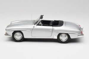 Mercedes 190 SL W121 Silber Grau Minichamps 1:18 100037031 Druckguss — Bild 4 von 8