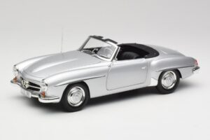 Mercedes 190 SL W121 Silber Grau Minichamps 1:18 100037031 Druckguss