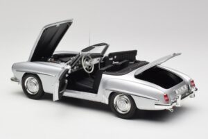Mercedes 190 SL W121 Silber Grau Minichamps 1:18 100037031 Druckguss — Bild 5 von 8