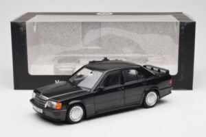 Mercedes 190E 2.3-16 W201 Schwarz Händler Edition Norev 1:18 B66040663 Druckguss — Bild 8 von 8