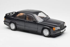 Mercedes 190E 2.3-16 W201 Blauschwarz Metallic AUTOart 1:18 76122 Druckguss — Bild 6 von 8