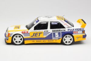 Mercedes 190E 2.5-16 EVO 1 W201 Team MS-Jet #5 M. Reuter DTM 1989 Minichamps 1:18 155893605 Druckguss — Bild 3 von 6