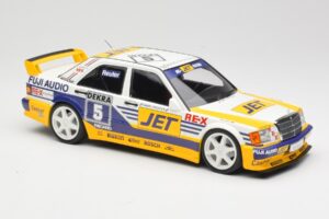 Mercedes 190E 2.5-16 EVO 1 W201 Team MS-Jet #5 M. Reuter DTM 1989 Minichamps 1:18 155893605 Druckguss — Bild 4 von 6