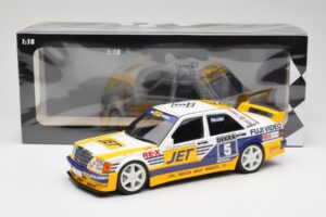 Mercedes 190E 2.5-16 EVO 1 W201 Team MS-Jet #5 M. Reuter DTM 1989 Minichamps 1:18 155893605 Druckguss — Bild 6 von 6