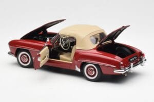 Mercedes 190SL W198 Rot AUTOart 1:18 76116 Druckguss — Bild 5 von 8