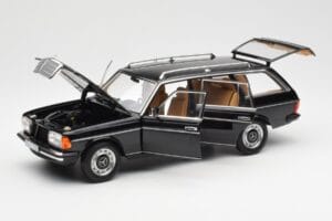 Mercedes 200 T S123 Schwarz Norev 1:18 183735 Druckguss — Bild 2 von 8
