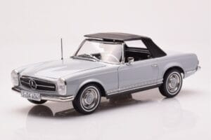Mercedes 230 SL W113 Pagoda Grau Norev 1:18 183990 Druckguss — Bild 3 von 8
