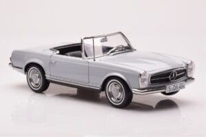 Mercedes 230 SL W113 Pagoda Grau Norev 1:18 183990 Druckguss — Bild 6 von 8