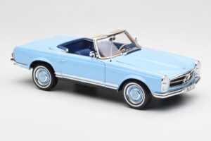 Mercedes 230 SL W113 Pagoda Horizon Blau Händler Edition Norev 1:18 B66040633 Druckguss — Bild 8 von 10