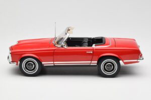 Mercedes 230 SL W113 Pagoda Rot Norev 1:18 B660640596 Druckguss — Bild 4 von 8