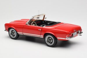 Mercedes 230 SL W113 Pagoda Rot Norev 1:18 B660640596 Druckguss — Bild 7 von 8