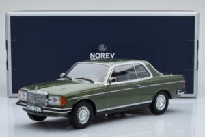 Mercedes 280 CE W123 Coupe Grün Norev 1:18 183704 Druckguss — Bild 6 von 6