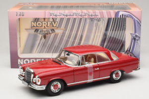 Mercedes 280 SE Coupe Rot Norev 1:18 183527 Druckguss — Bild 6 von 6